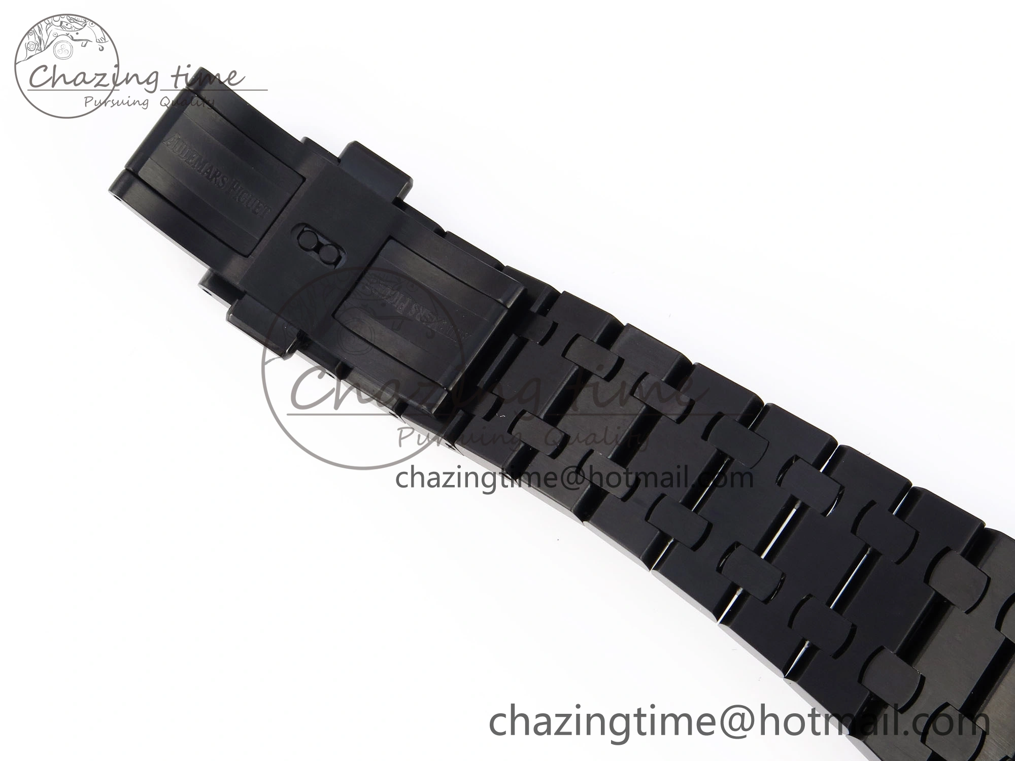 Royal Oak Offshore 42mm Black Ceramic APF 1:1 Best Edition Black Textured Dial on Black Ceramic Bracelet A4404