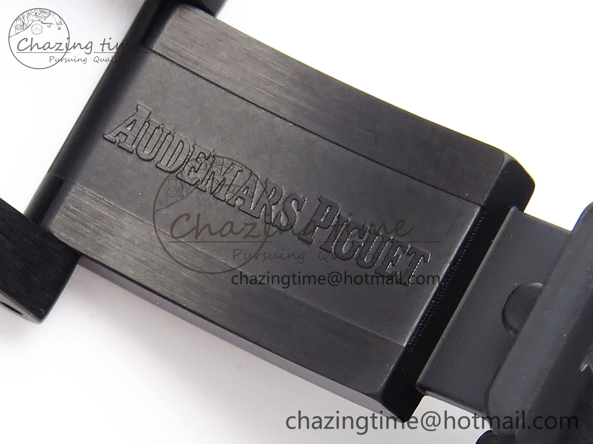Royal Oak Offshore 42mm Black Ceramic APF 1:1 Best Edition Black Textured Dial on Black Ceramic Bracelet A4404