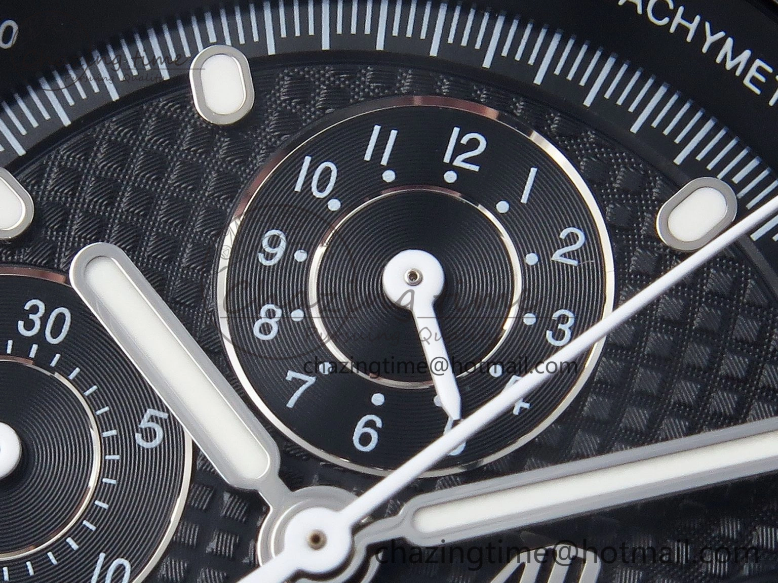 Royal Oak Offshore 42mm Black Ceramic APF 1:1 Best Edition Black Textured Dial on Black Rubber Strap A4404