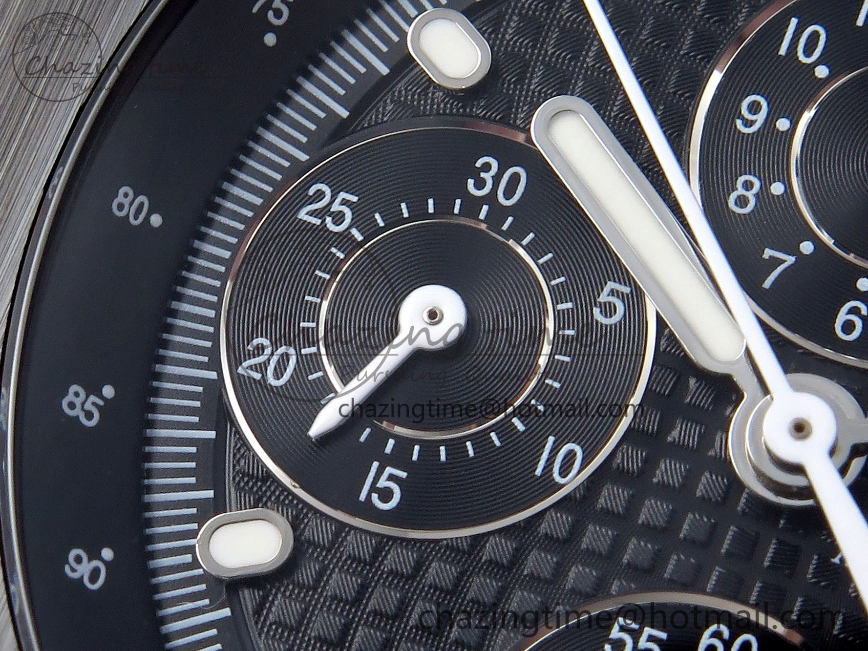 Royal Oak Offshore 42mm Black Ceramic APF 1:1 Best Edition Black Textured Dial on Black Rubber Strap A4404