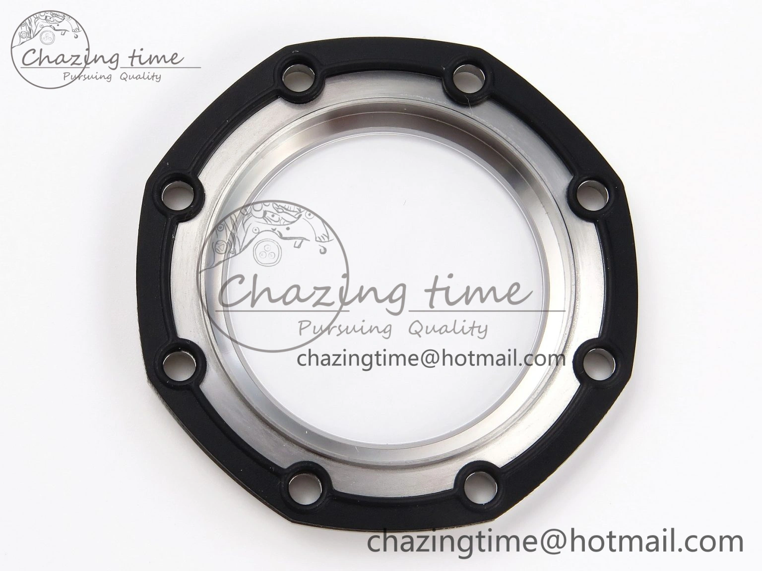 Royal Oak Offshore 42mm Black Ceramic APF 1:1 Best Edition Black Textured Dial on Black Rubber Strap A4404