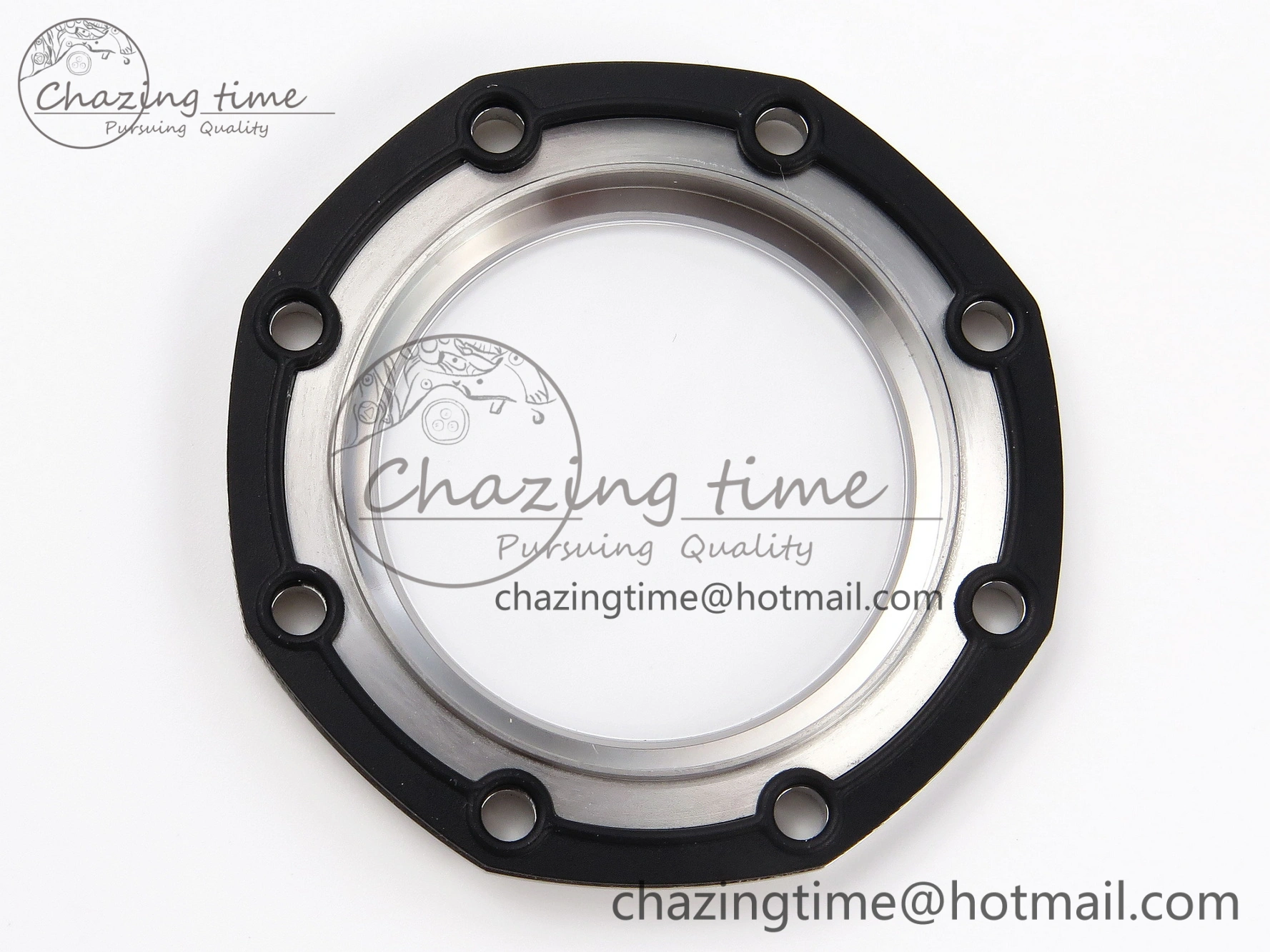 Royal Oak Offshore 42mm Black Ceramic APF 1:1 Best Edition Black Textured Dial on Black Rubber Strap A4404