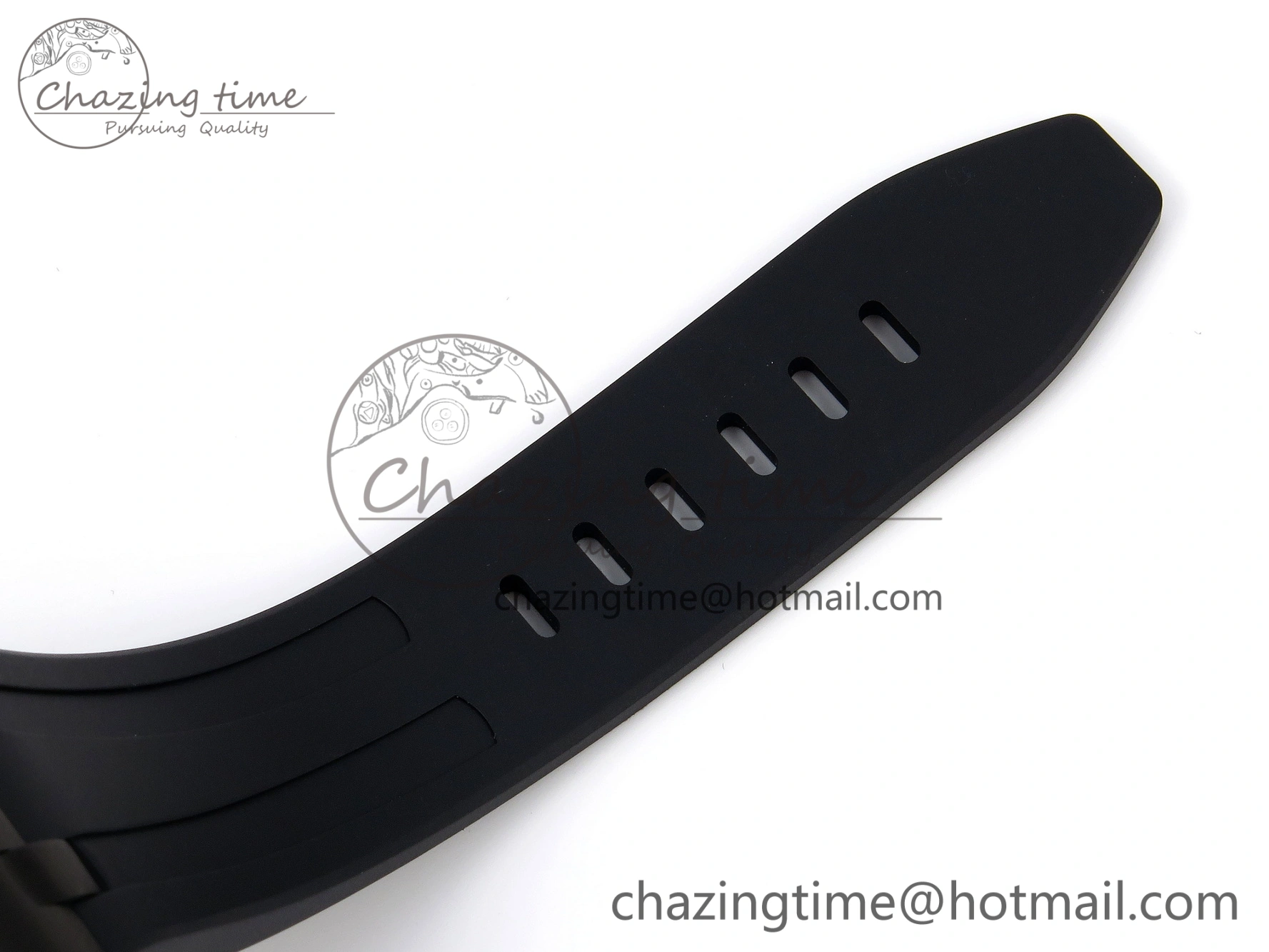 Royal Oak Offshore 42mm Black Ceramic APF 1:1 Best Edition Black Textured Dial on Black Rubber Strap A4404