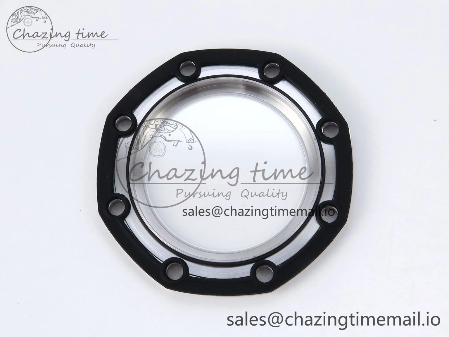 Royal Oak Offshore 42mm Black Themes SS TKF Best Edition Black Dial on SS Bracelet A7750