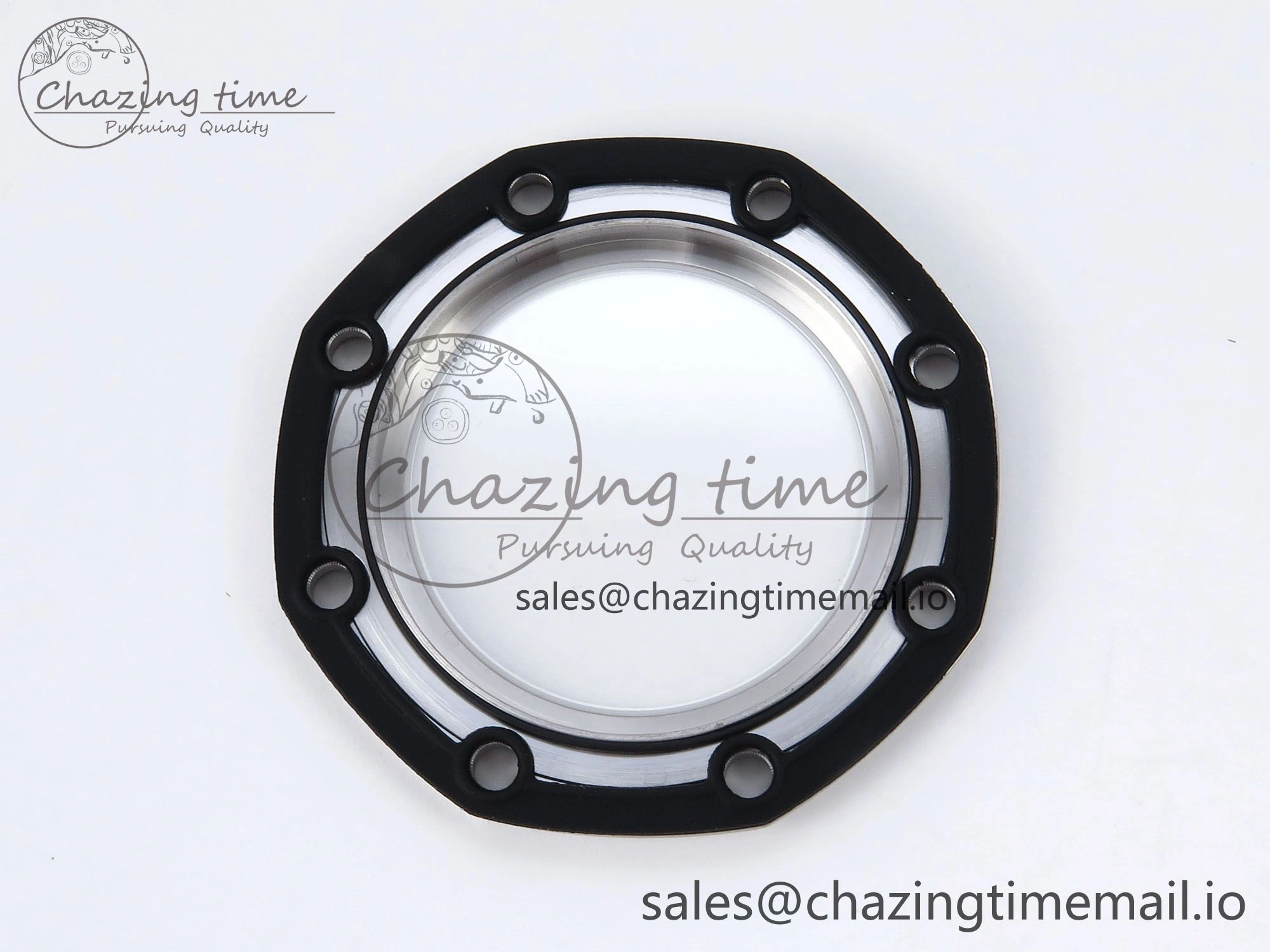 Royal Oak Offshore 42mm Black Themes SS TKF Best Edition Black Dial on SS Bracelet A7750
