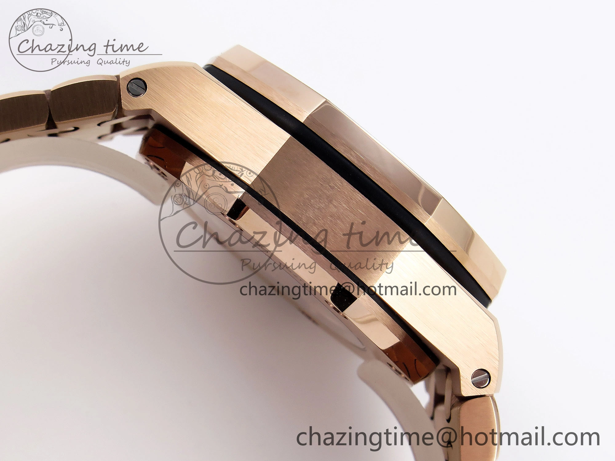 Royal Oak Offshore 42mm RG APF 1:1 Best Edition Blue RG Dial on RG Bracelet Strap A4404