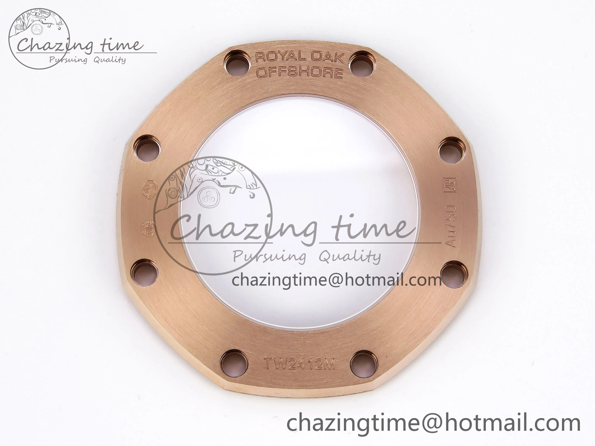 Royal Oak Offshore 42mm RG APF 1:1 Best Edition Blue RG Dial on RG Bracelet Strap A4404