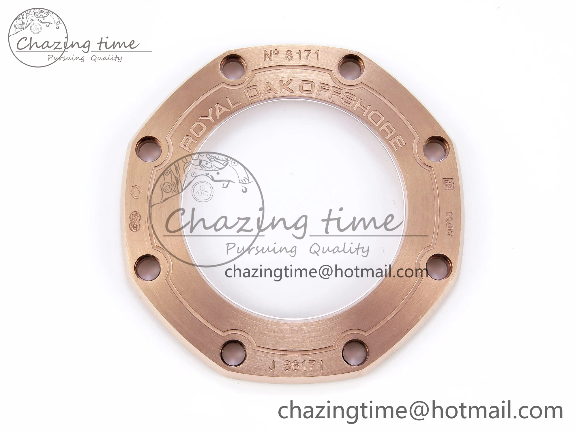 Royal Oak Offshore 42mm RG APF 1:1 Best Edition Brown Dial on RG Bracelet A3126