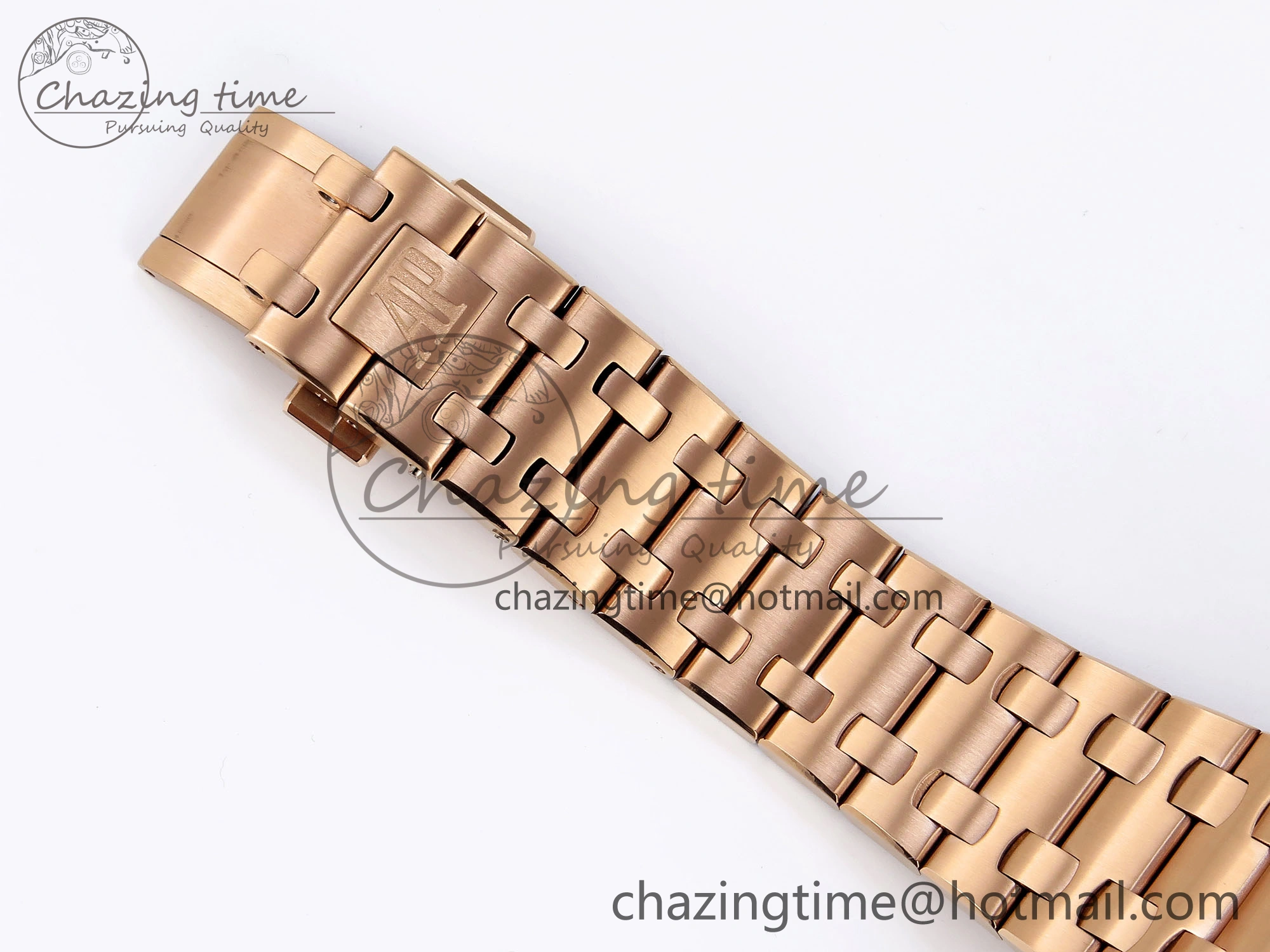 Royal Oak Offshore 42mm RG APF 1:1 Best Edition Brown Dial on RG Bracelet A3126