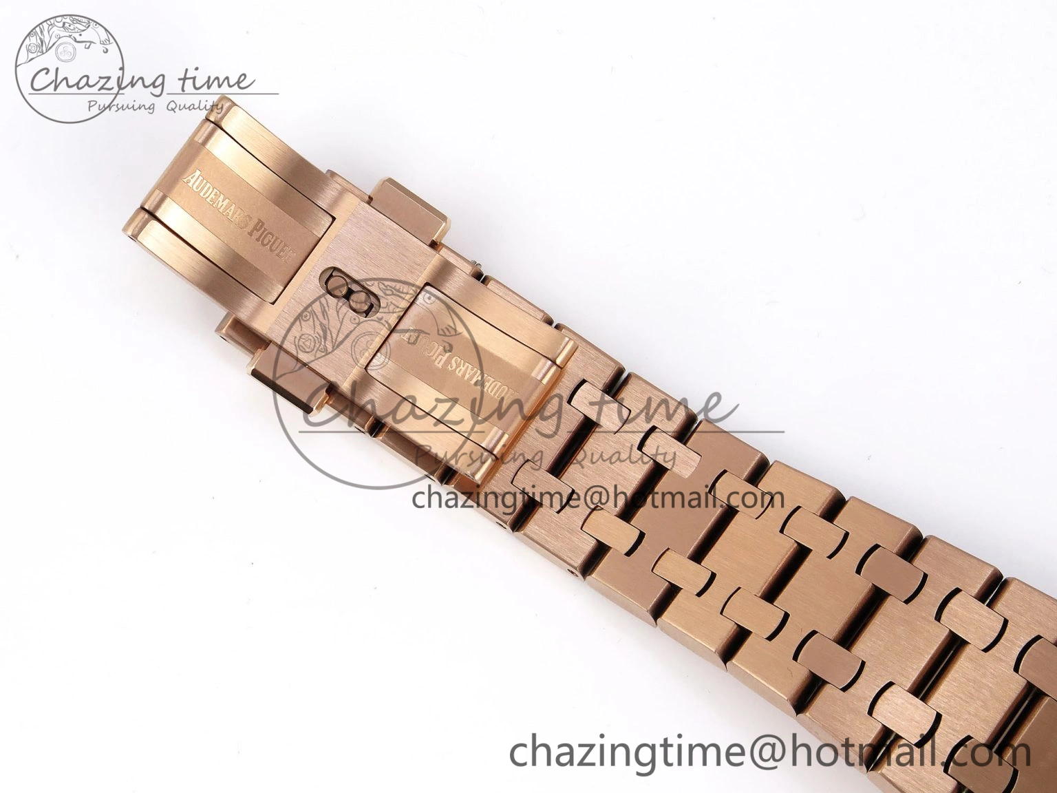 Royal Oak Offshore 42mm RG APF 1:1 Best Edition Brown Dial on RG Bracelet A3126