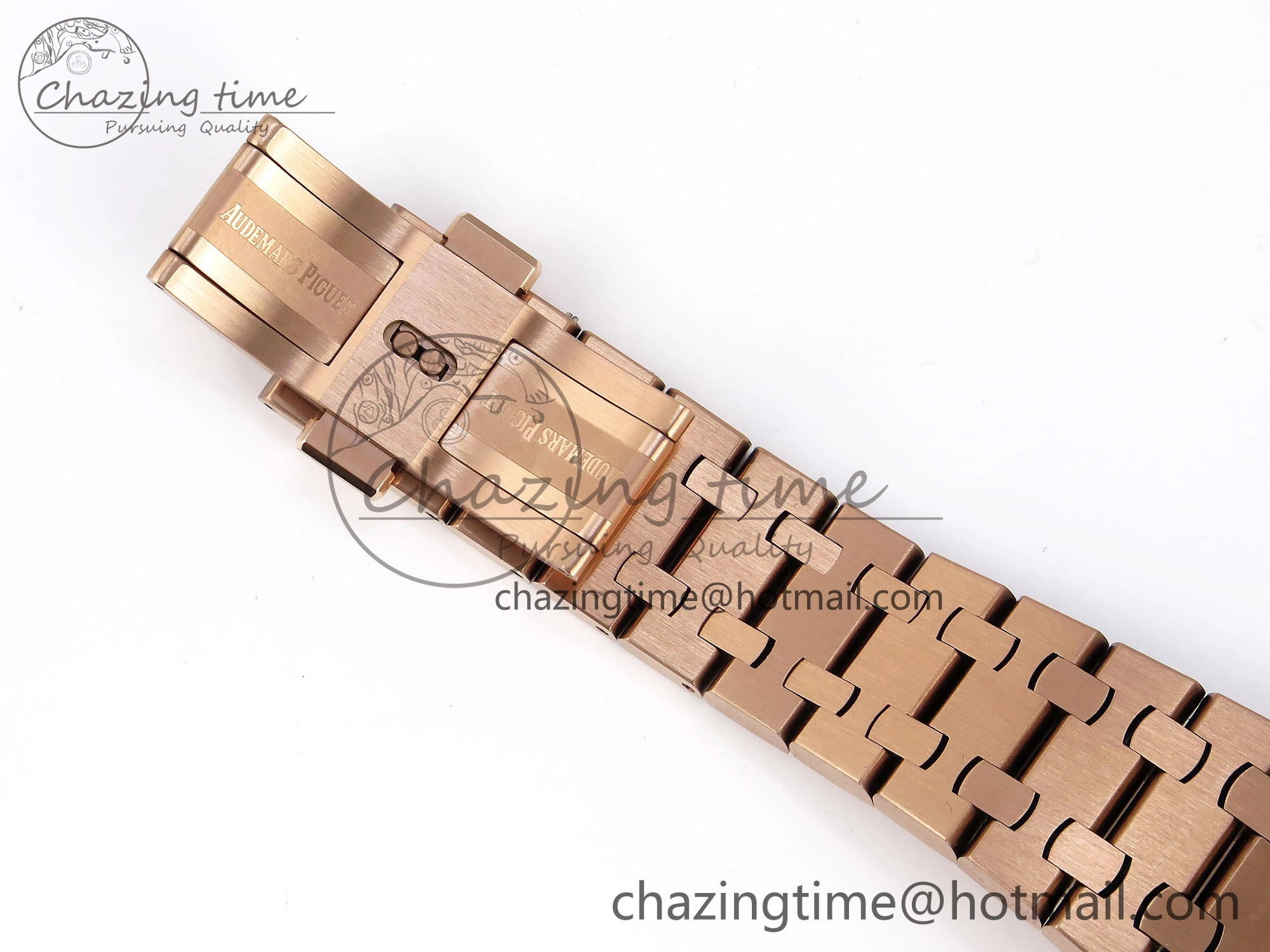 Royal Oak Offshore 42mm RG APF 1:1 Best Edition Brown Dial on RG Bracelet A3126