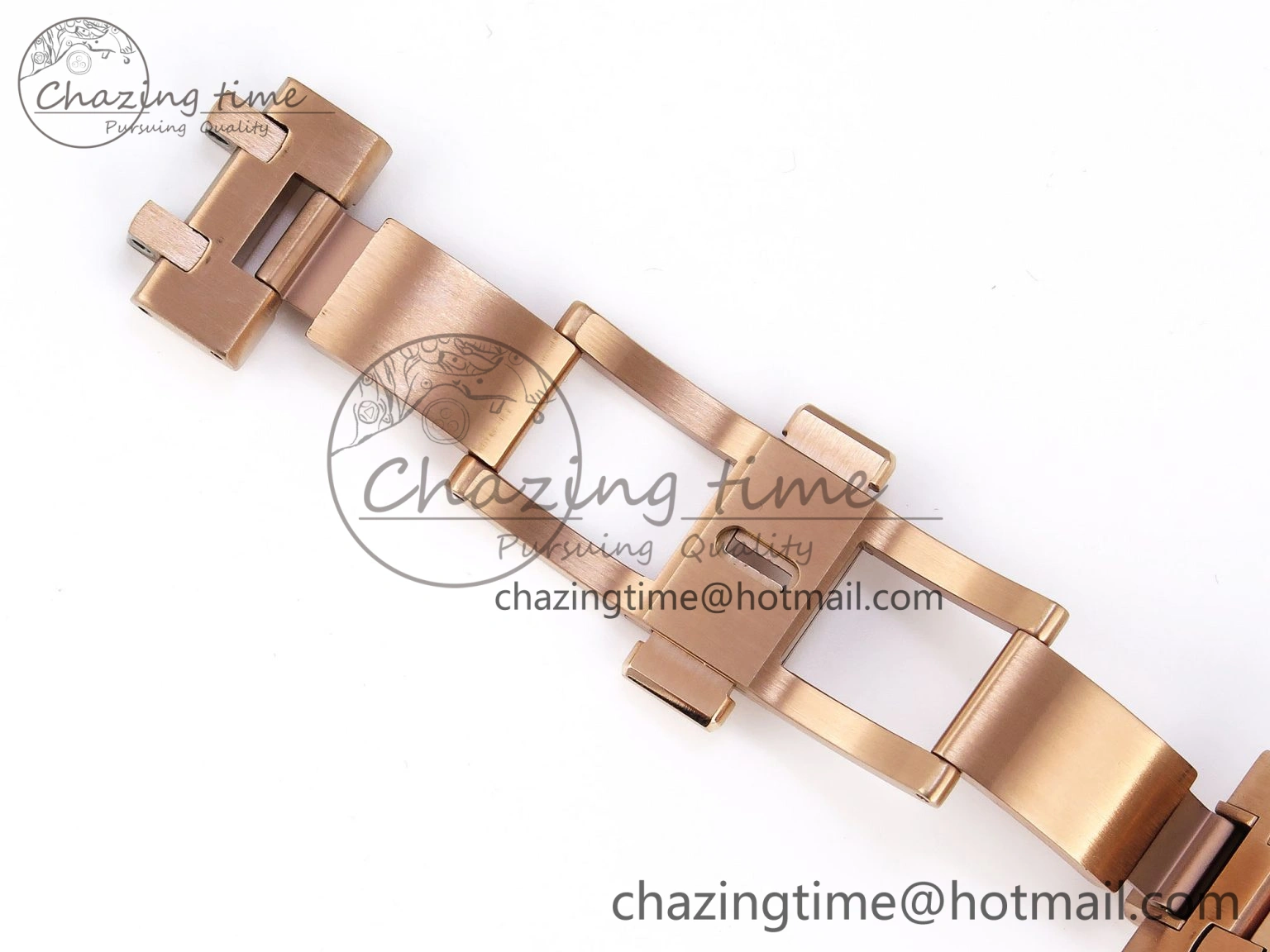 Royal Oak Offshore 42mm RG APF 1:1 Best Edition Brown Dial on RG Bracelet A3126