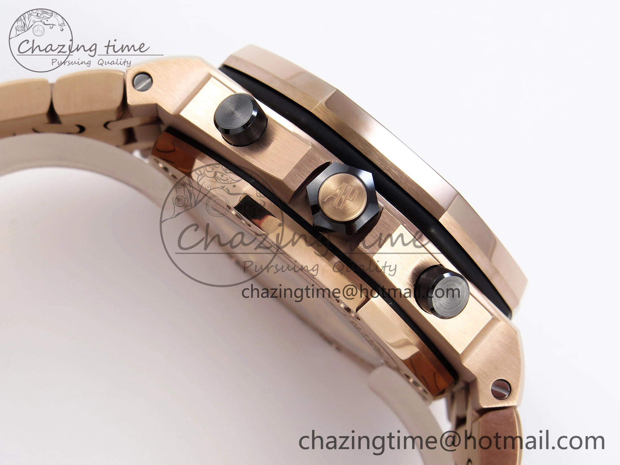 Royal Oak Offshore 42mm RG APF 1:1 Best Edition Brown Dial on RG Bracelet A3126