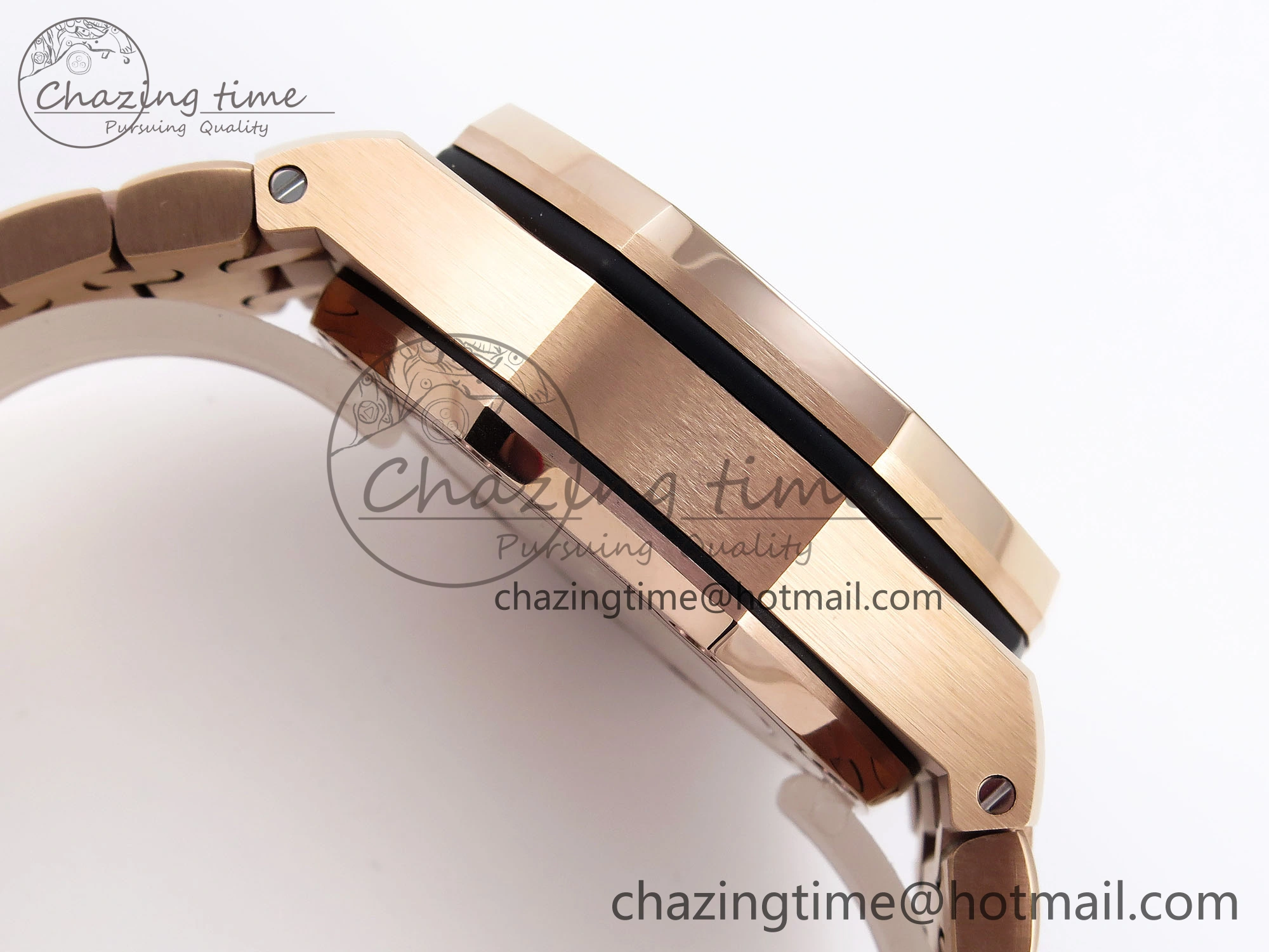 Royal Oak Offshore 42mm RG APF 1:1 Best Edition Brown Dial on RG Bracelet A3126