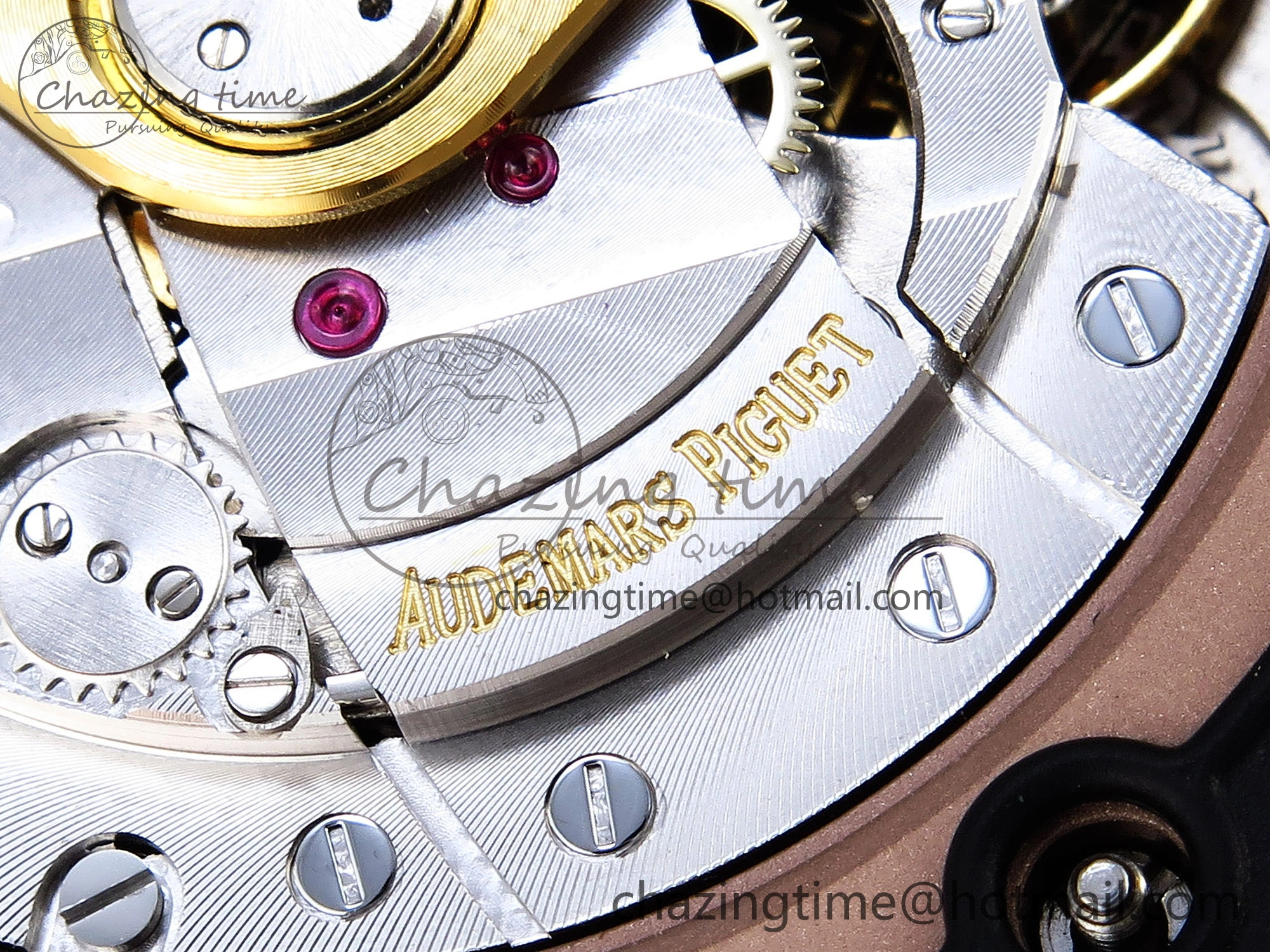 Royal Oak Offshore 42mm RG APF 1:1 Best Edition Brown Dial on RG Bracelet A3126
