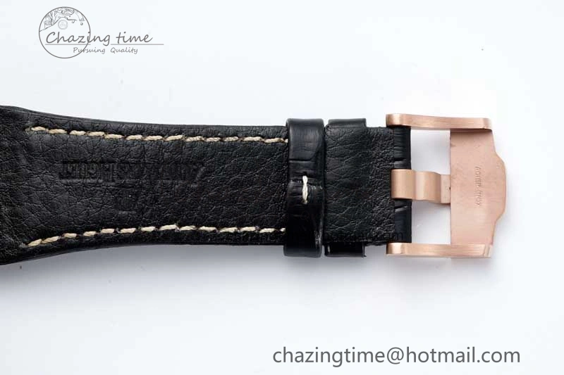 Royal Oak Offshore 42mm RG APF 1:1 Best Edition RG Dial on Black Leather Strap A3126