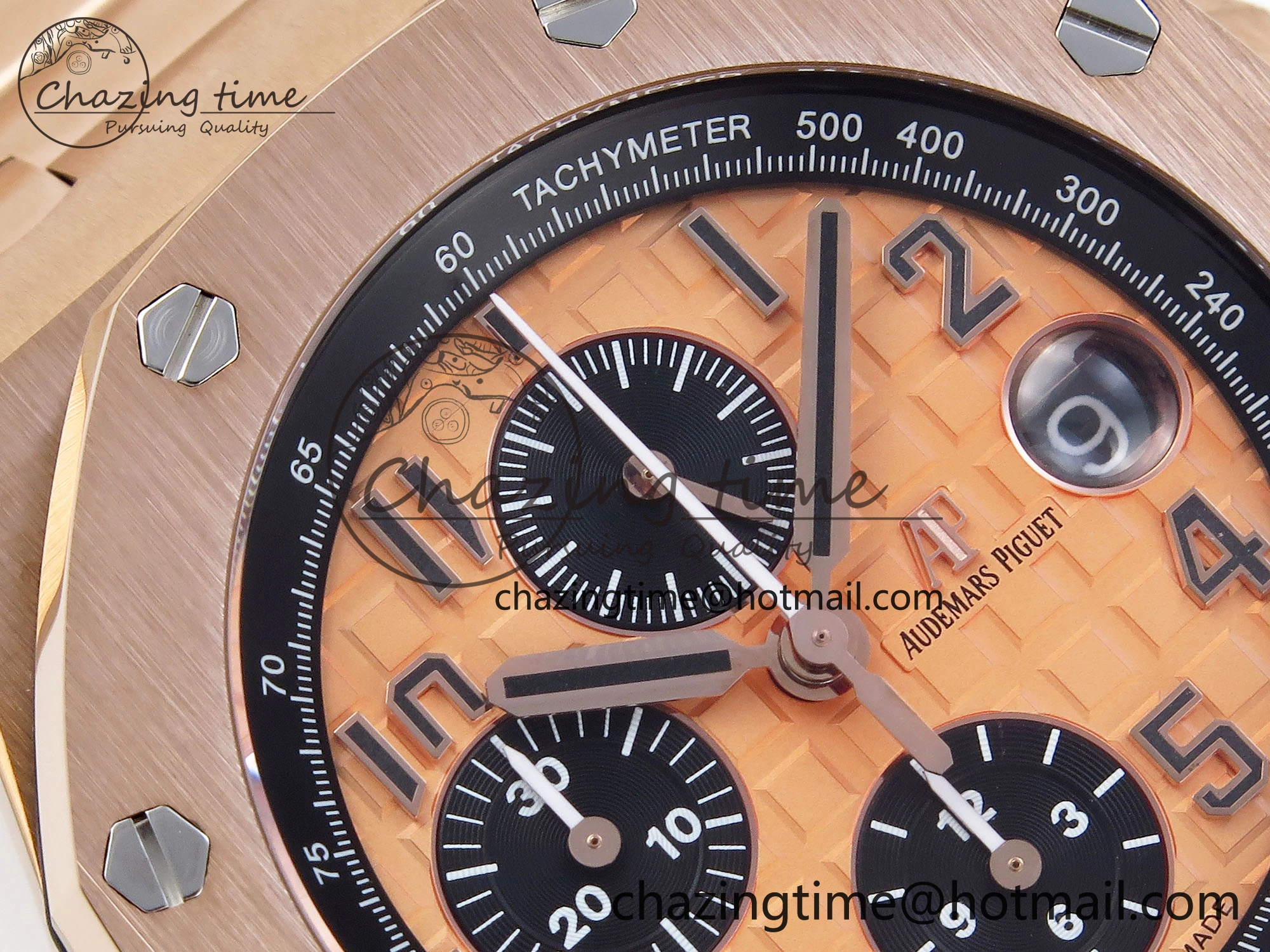 Royal Oak Offshore 42mm RG APF 1:1 Best Edition RG Dial on RG Bracelet A3126