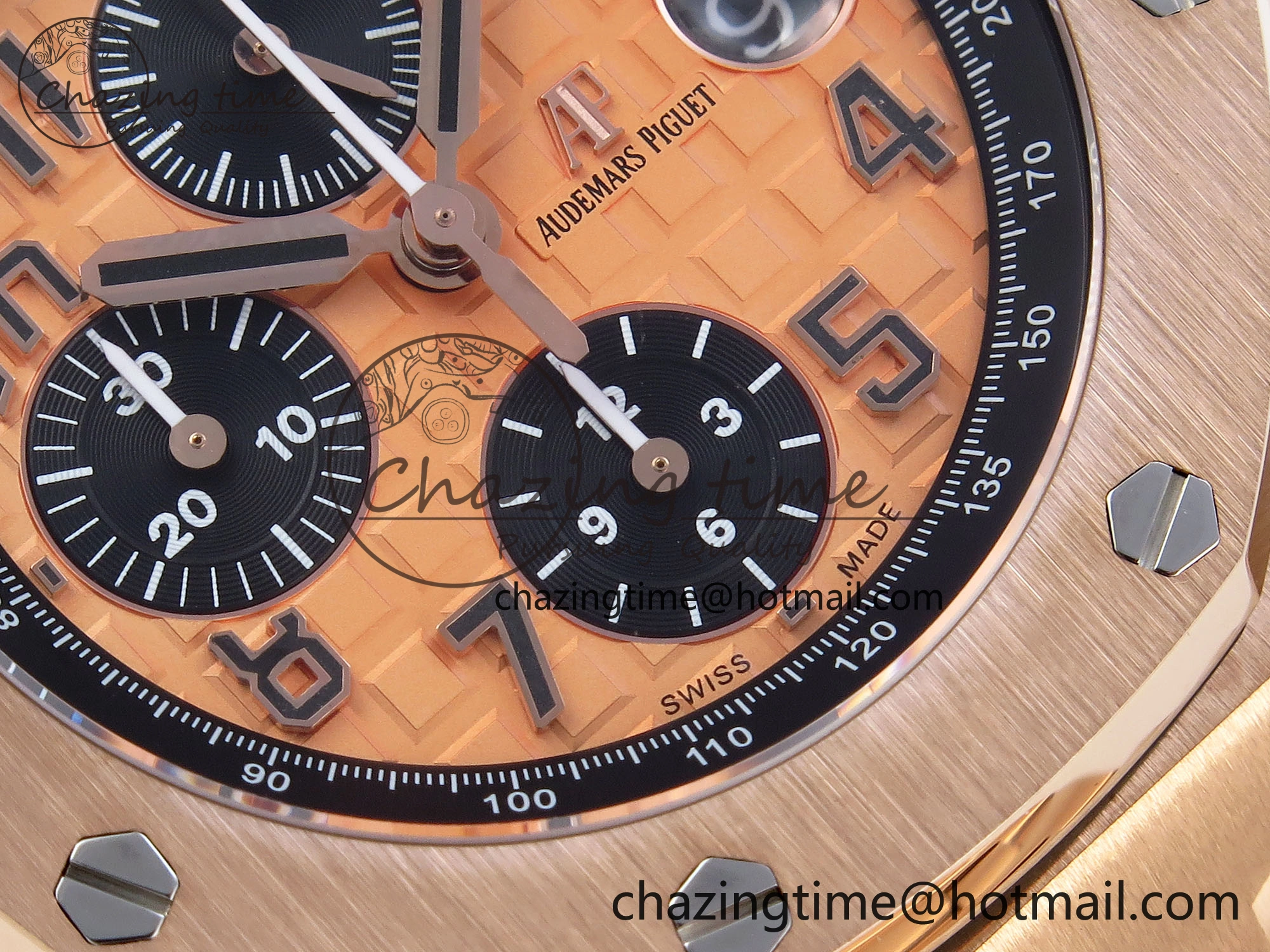 Royal Oak Offshore 42mm RG APF 1:1 Best Edition RG Dial on RG Bracelet A3126