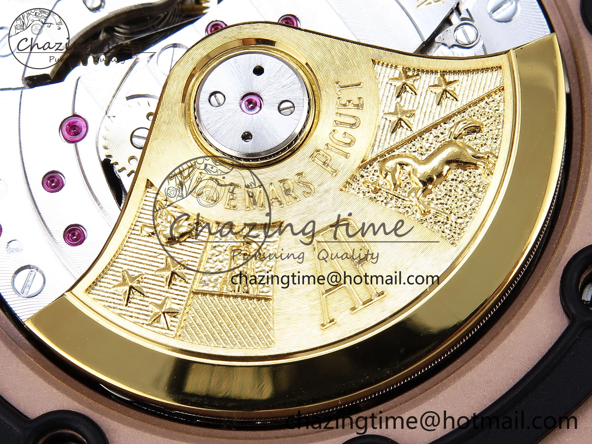 Royal Oak Offshore 42mm RG APF 1:1 Best Edition RG Dial on RG Bracelet A3126