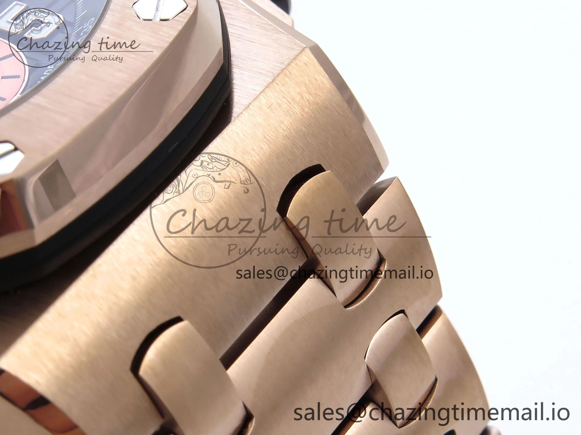 Royal Oak Offshore 42mm RG TKF Best Edition Black Dial on RG Bracelet A7750