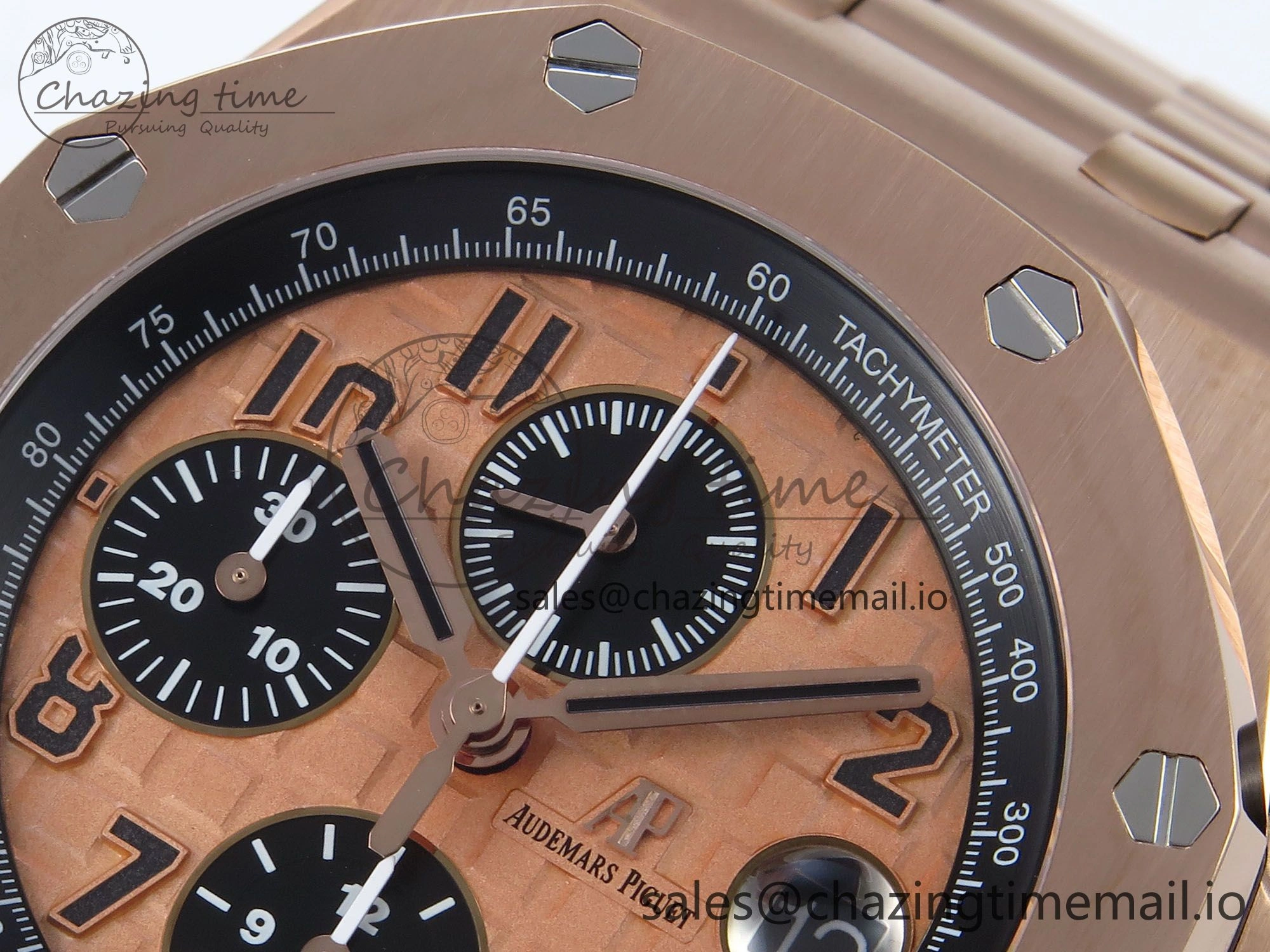 Royal Oak Offshore 42mm RG TKF Best Edition RG Dial on RG Bracelet A7750
