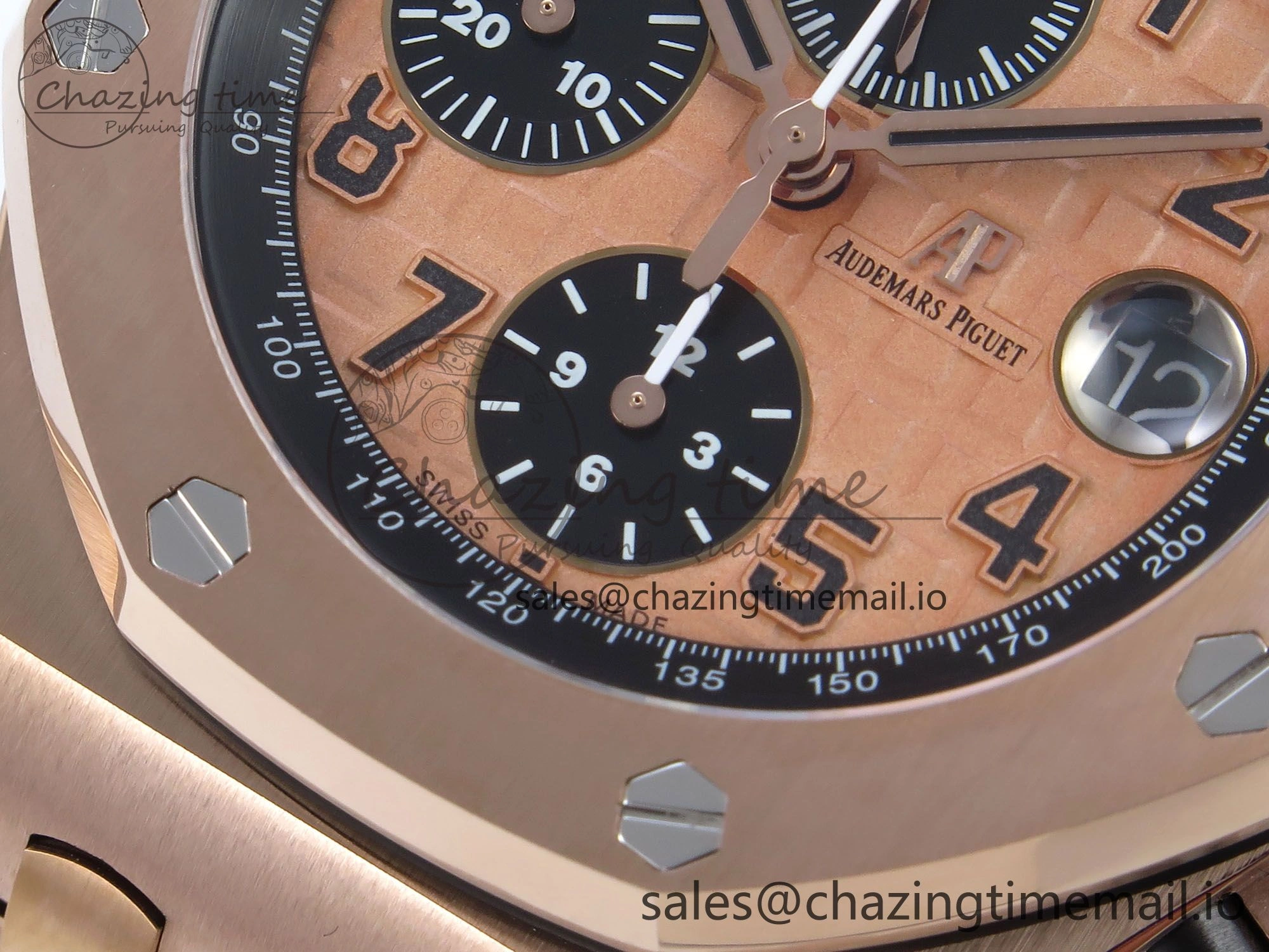 Royal Oak Offshore 42mm RG TKF Best Edition RG Dial on RG Bracelet A7750