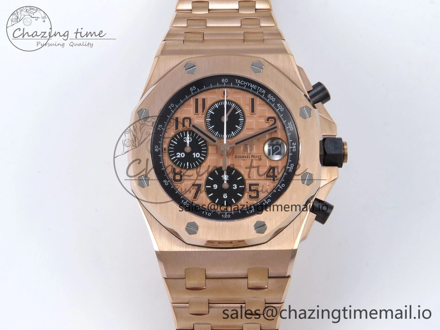 Royal Oak Offshore 42mm RG TKF Best Edition RG Dial on RG Bracelet A7750