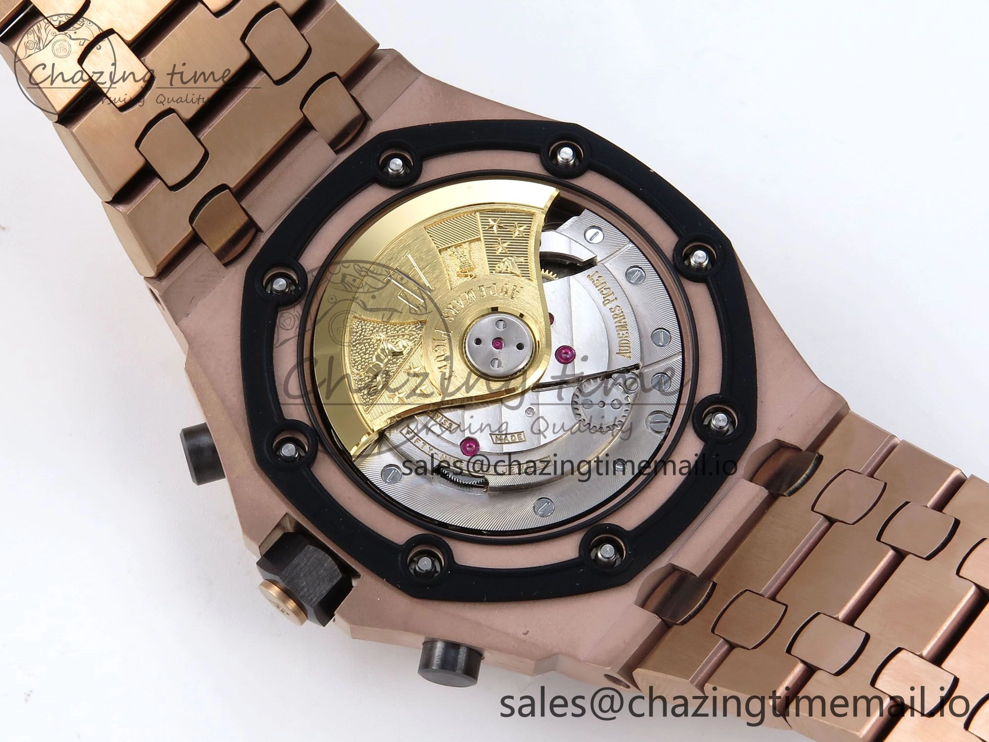 Royal Oak Offshore 42mm RG TKF Best Edition RG Dial on RG Bracelet A7750