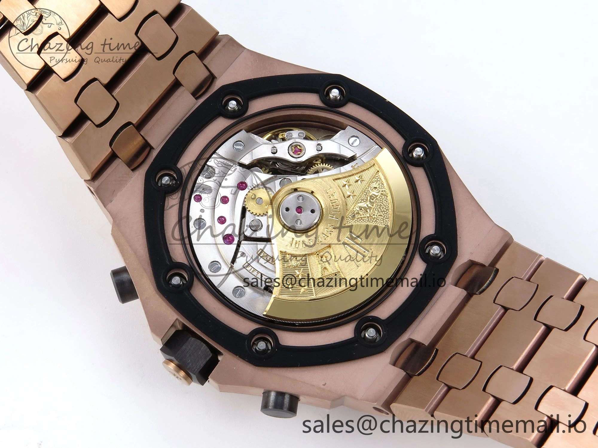 Royal Oak Offshore 42mm RG TKF Best Edition RG Dial on RG Bracelet A7750