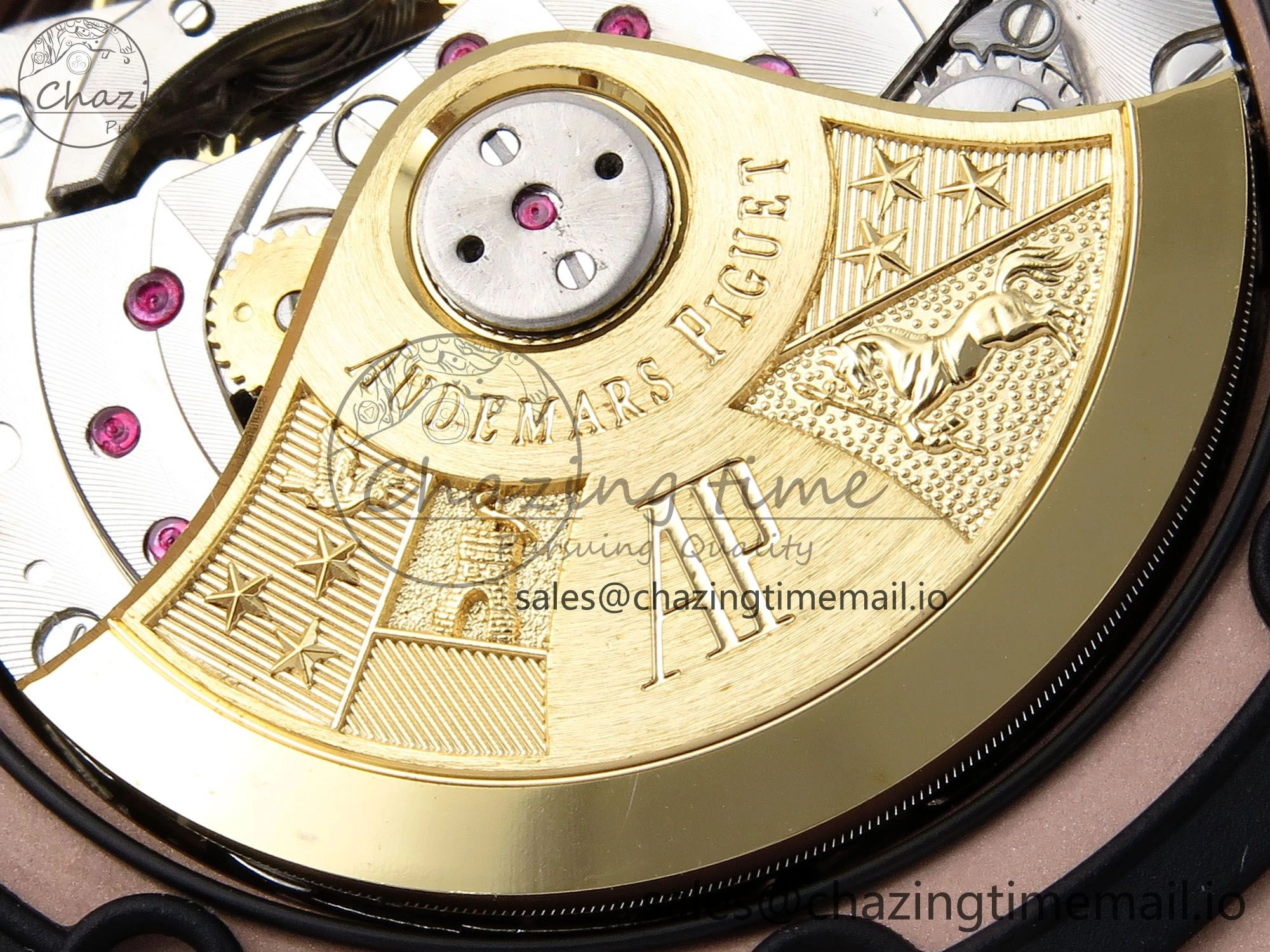 Royal Oak Offshore 42mm RG TKF Best Edition RG Dial on RG Bracelet A7750