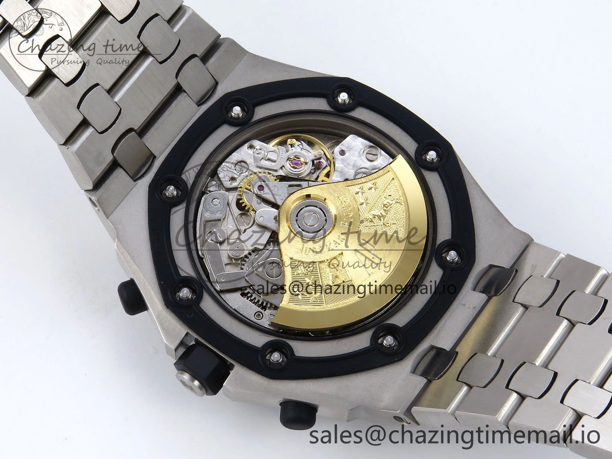 Royal Oak Offshore 42mm Re-edition SS TKF Best Edition Blue Dial on SS Bracelet A7750