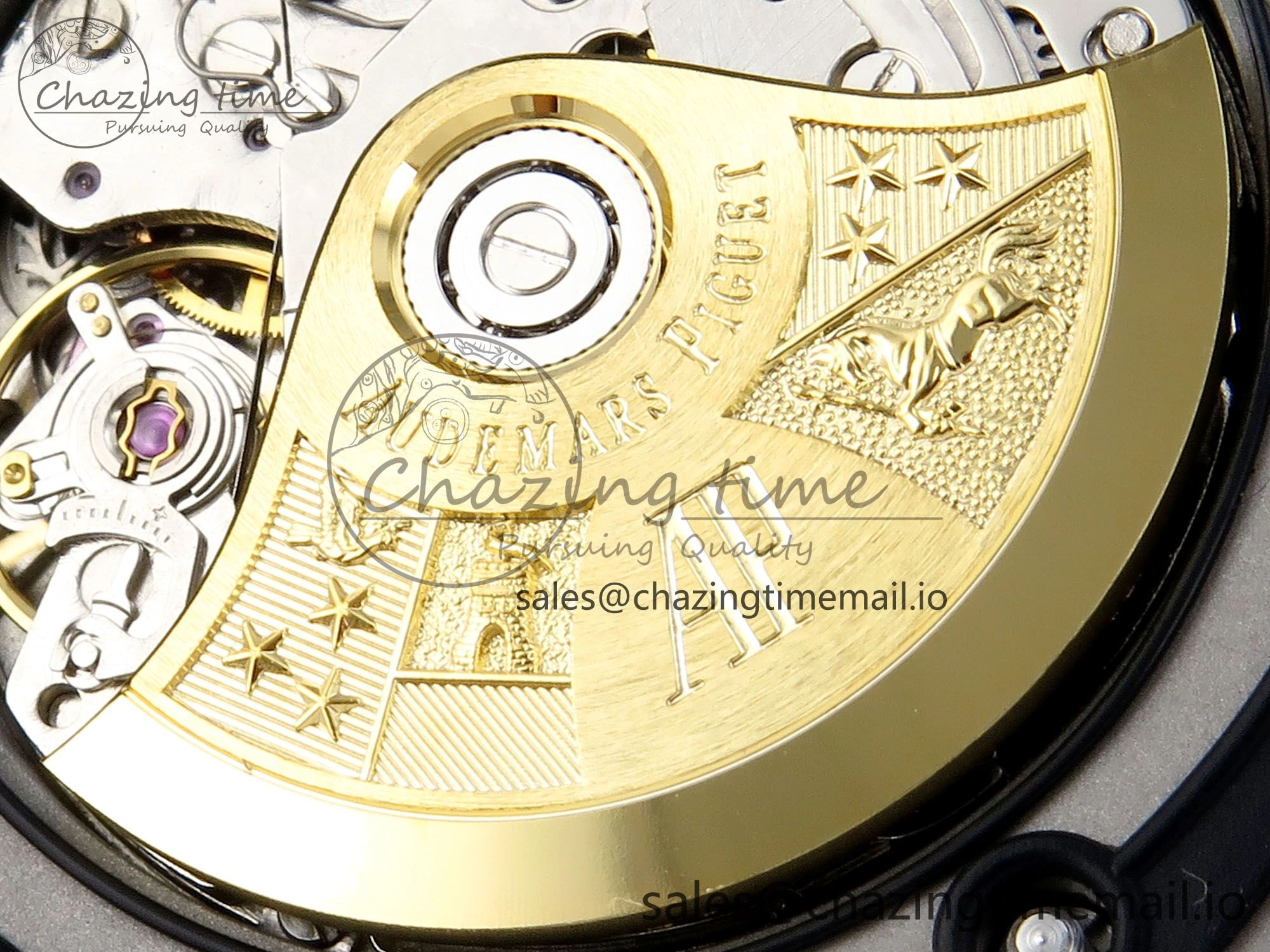 Royal Oak Offshore 42mm Re-edition SS TKF Best Edition Blue Dial on SS Bracelet A7750