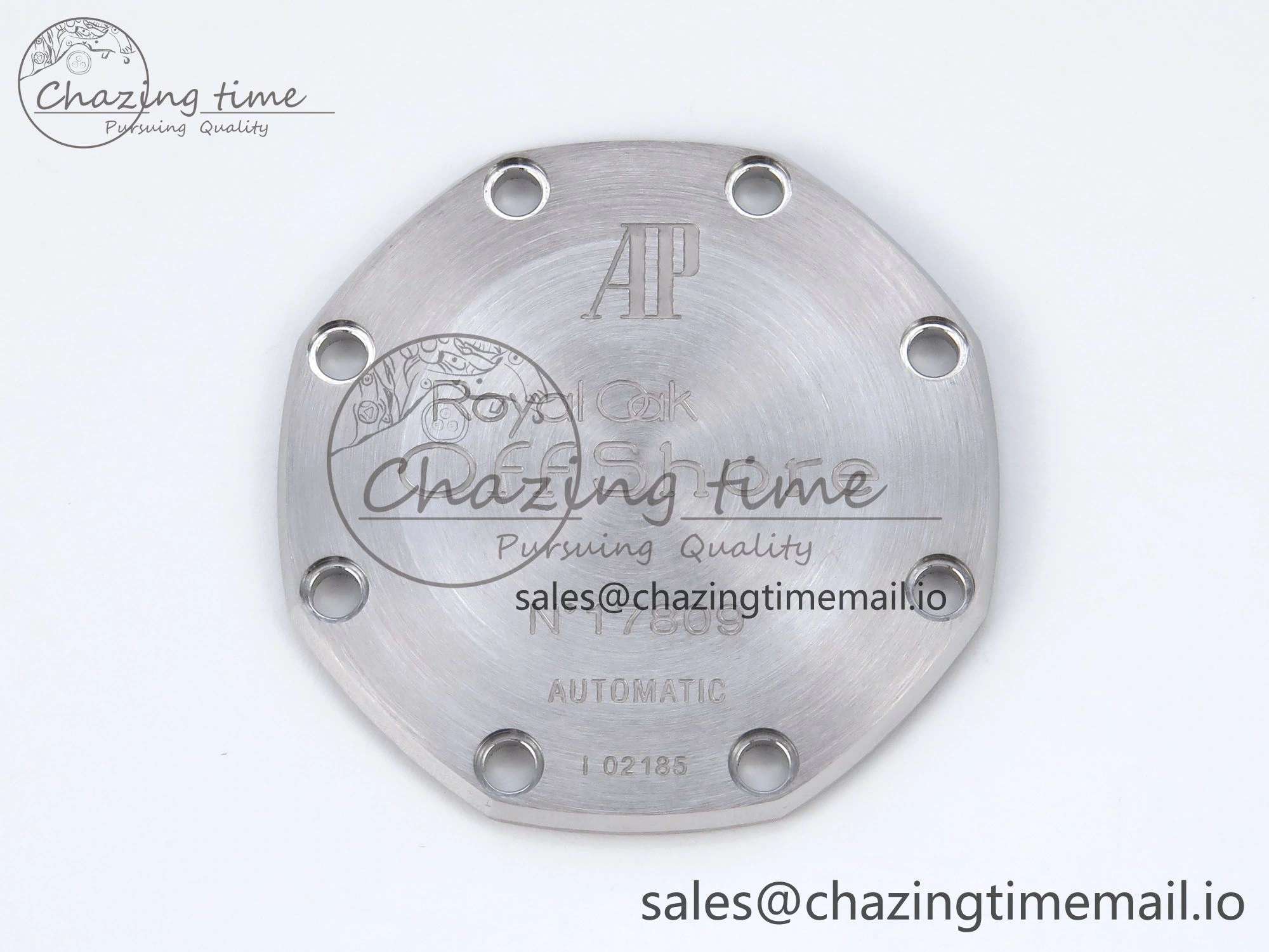 Royal Oak Offshore 42mm Rubberclad SS TKF Best Edition Black White Dial on SS Bracelet A7750