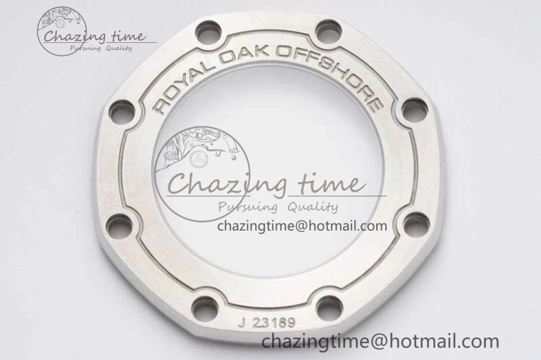 Royal Oak Offshore 42mm SS APF 1:1 Best Edition Blue Silver Dial on Blue Rubber Strap A3126