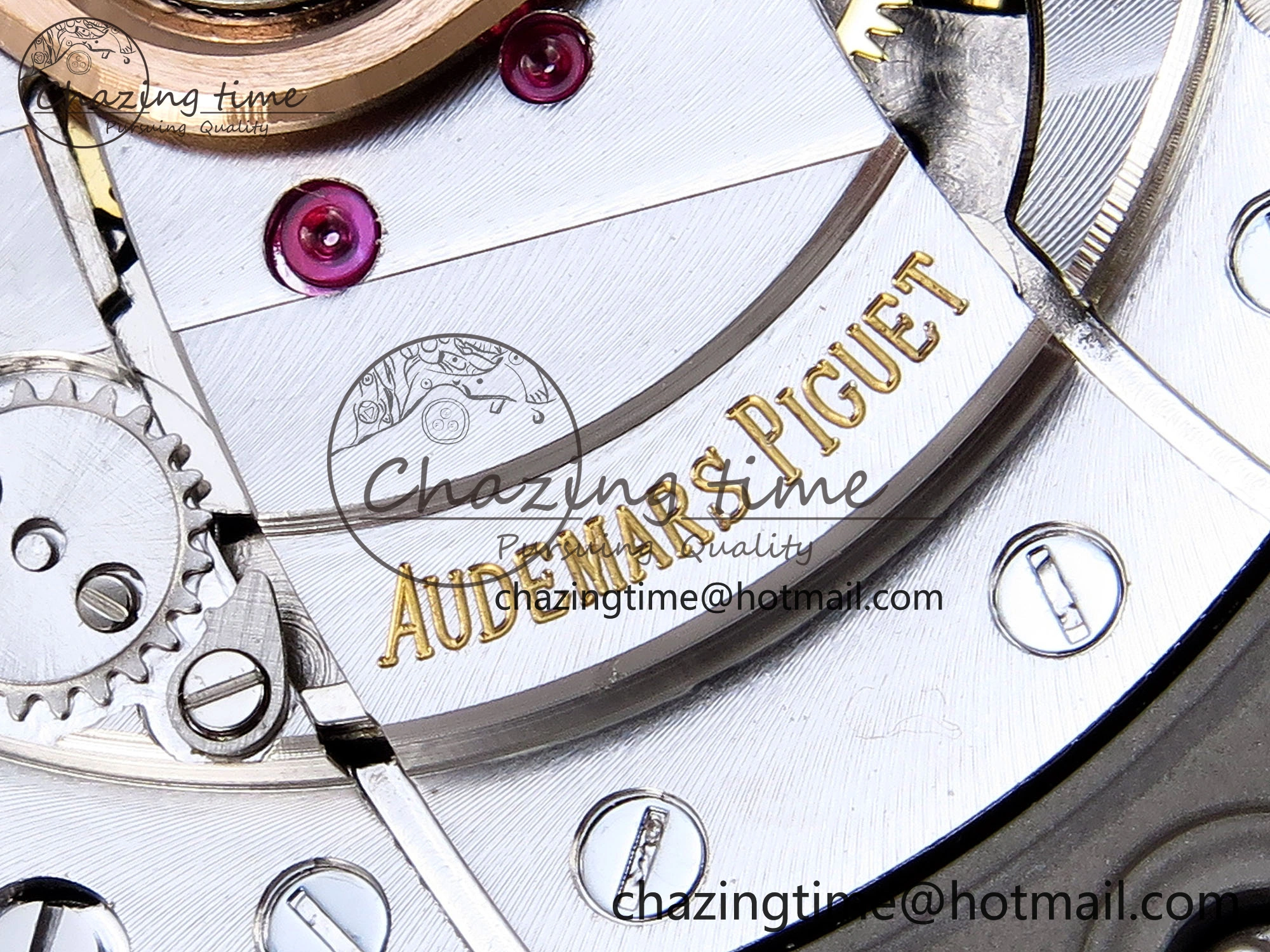 Royal Oak Offshore 42mm SS APF 1:1 Best Edition Brown Dial Ceramic Bezel on Gray Rubber Strap A3126