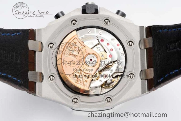 Royal Oak Offshore 42mm SS APF 1:1 Best Edition Brown Dial on Brown Leather Strap A3126