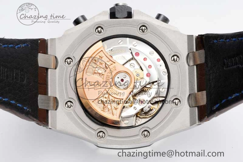 Royal Oak Offshore 42mm SS APF 1:1 Best Edition Brown Dial on Brown Leather Strap A3126