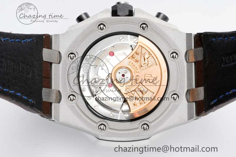 Royal Oak Offshore 42mm SS APF 1:1 Best Edition Brown Dial on Brown Leather Strap A3126