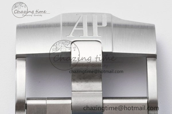 Royal Oak Offshore 42mm SS APF 1:1 Best Edition Deep Blue Dial on Deep Blue Rubber Strap A4404