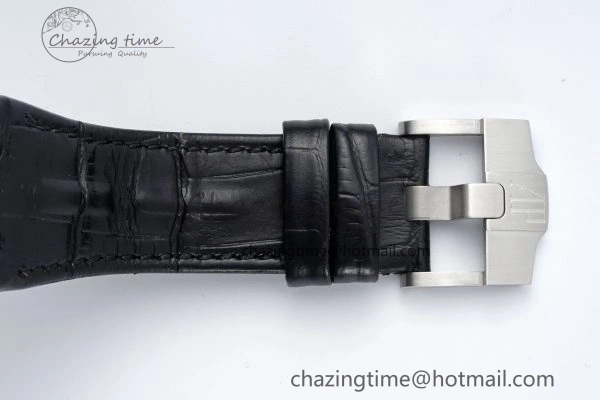 Royal Oak Offshore 42mm SS APF 1:1 Best Edition Gray Dial on Black Leather Strap A3126