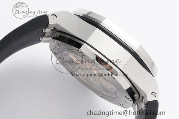 Royal Oak Offshore 42mm SS APF 1:1 Best Edition Gray Dial on Black Rubber Strap A4404