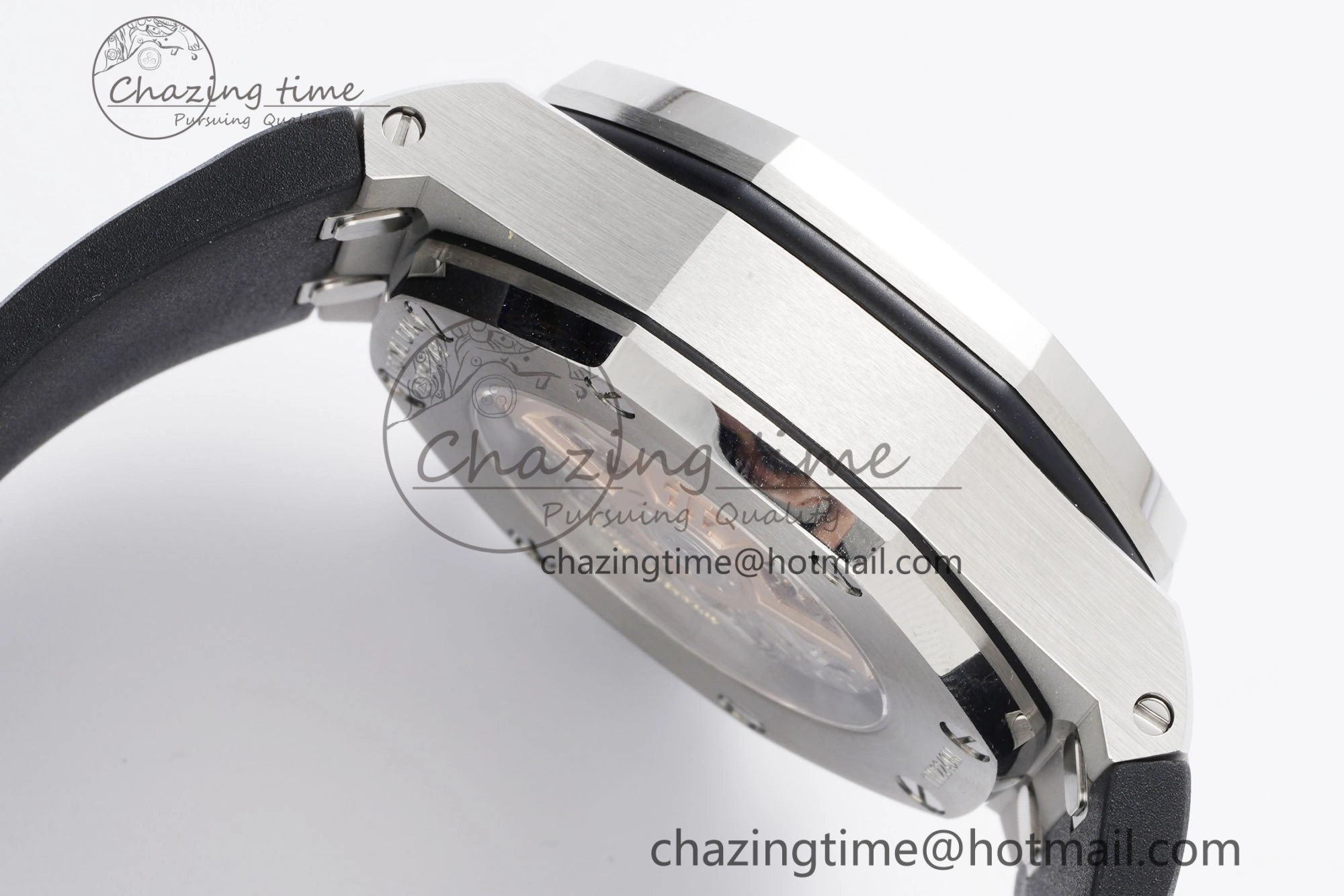 Royal Oak Offshore 42mm SS APF 1:1 Best Edition Gray Dial on Black Rubber Strap A4404