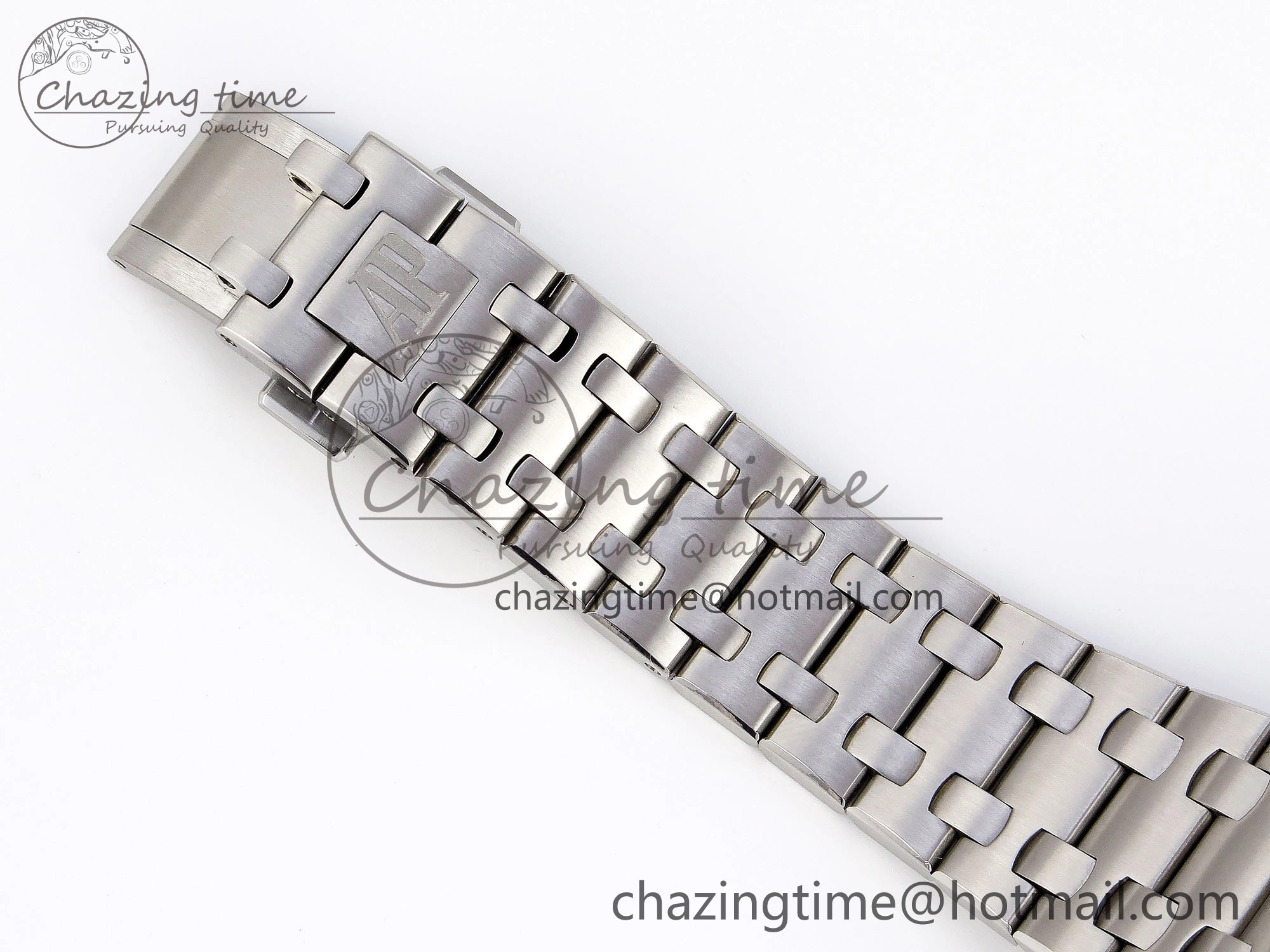 Royal Oak Offshore 42mm SS APF 1:1 Best Edition Gray Dial on SS Bracelet Strap A4404