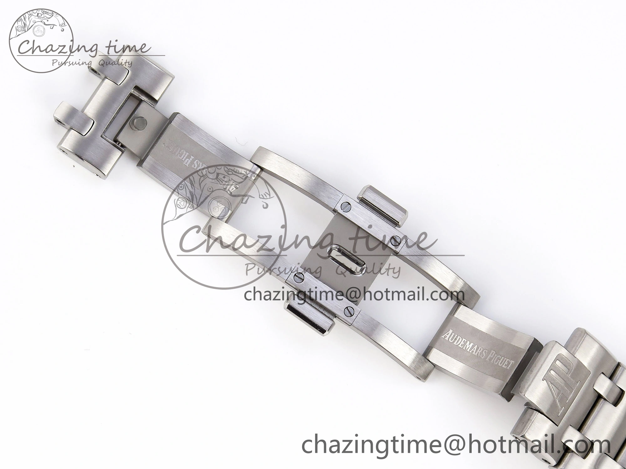 Royal Oak Offshore 42mm SS APF 1:1 Best Edition Gray Dial on SS Bracelet Strap A4404
