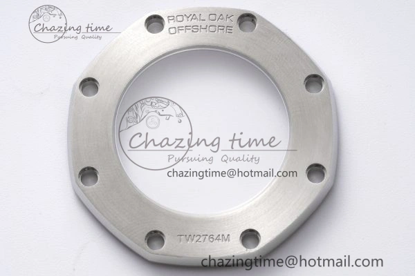 Royal Oak Offshore 42mm SS APF 1:1 Best Edition Green Dial on Green Rubber Strap A4404