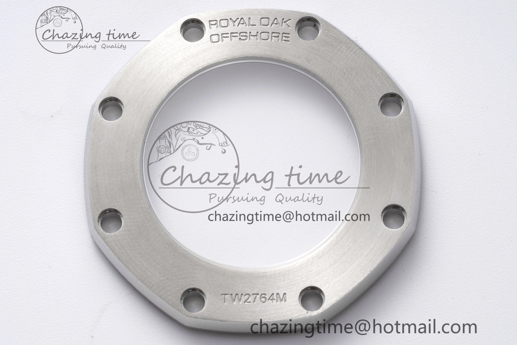 Royal Oak Offshore 42mm SS APF 1:1 Best Edition Green Dial on Green Rubber Strap A4404