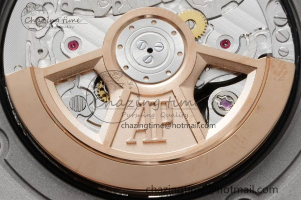 Royal Oak Offshore 42mm SS APF 1:1 Best Edition Green Dial on Green Rubber Strap A4404