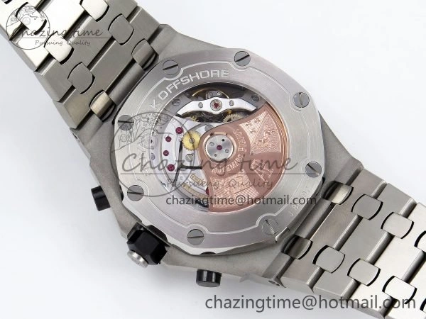 Royal Oak Offshore 42mm SS APF 1:1 Best Edition Grey Dial on SS Bracelet A3126