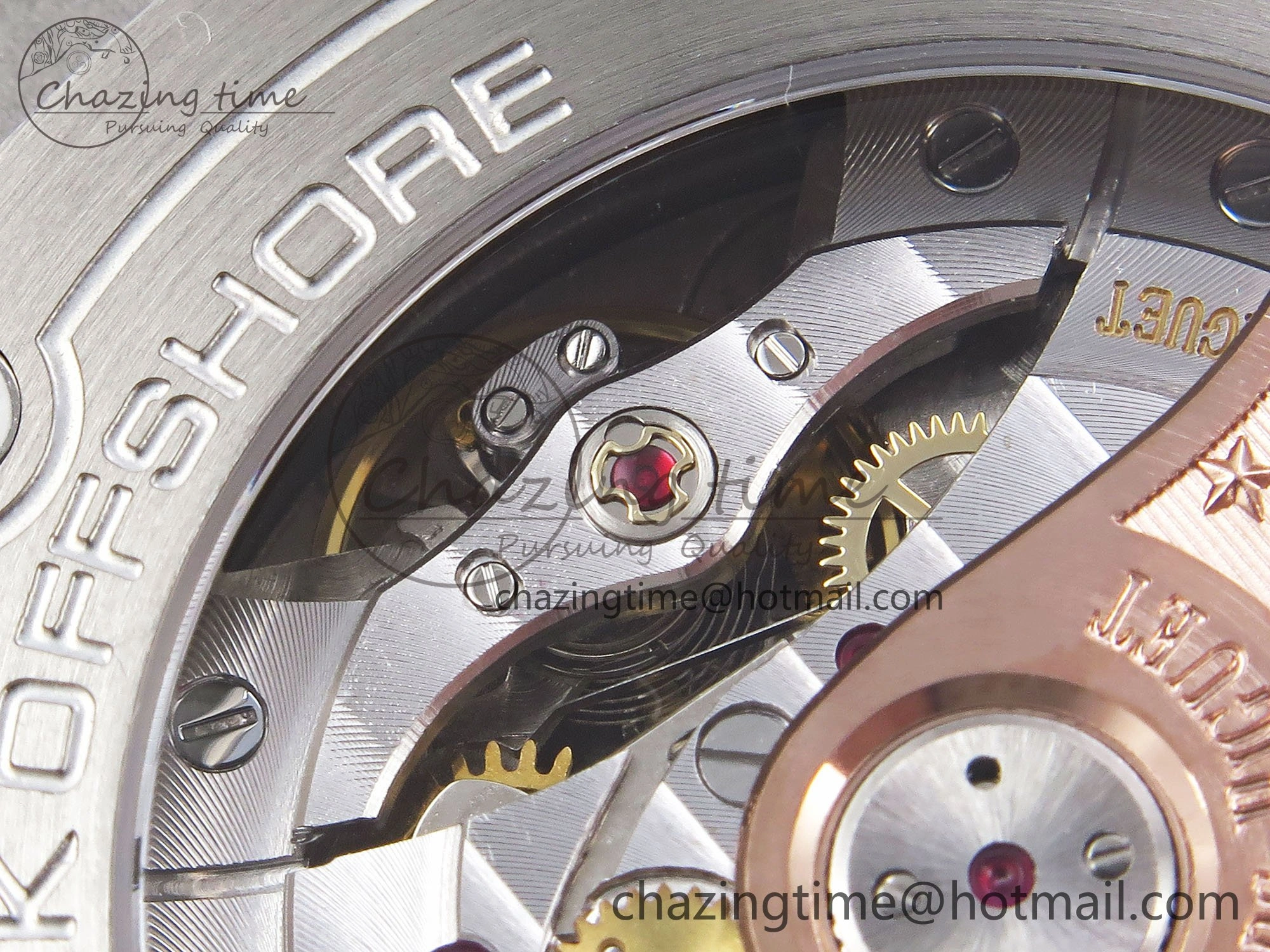 Royal Oak Offshore 42mm SS APF 1:1 Best Edition Grey Dial on SS Bracelet A3126