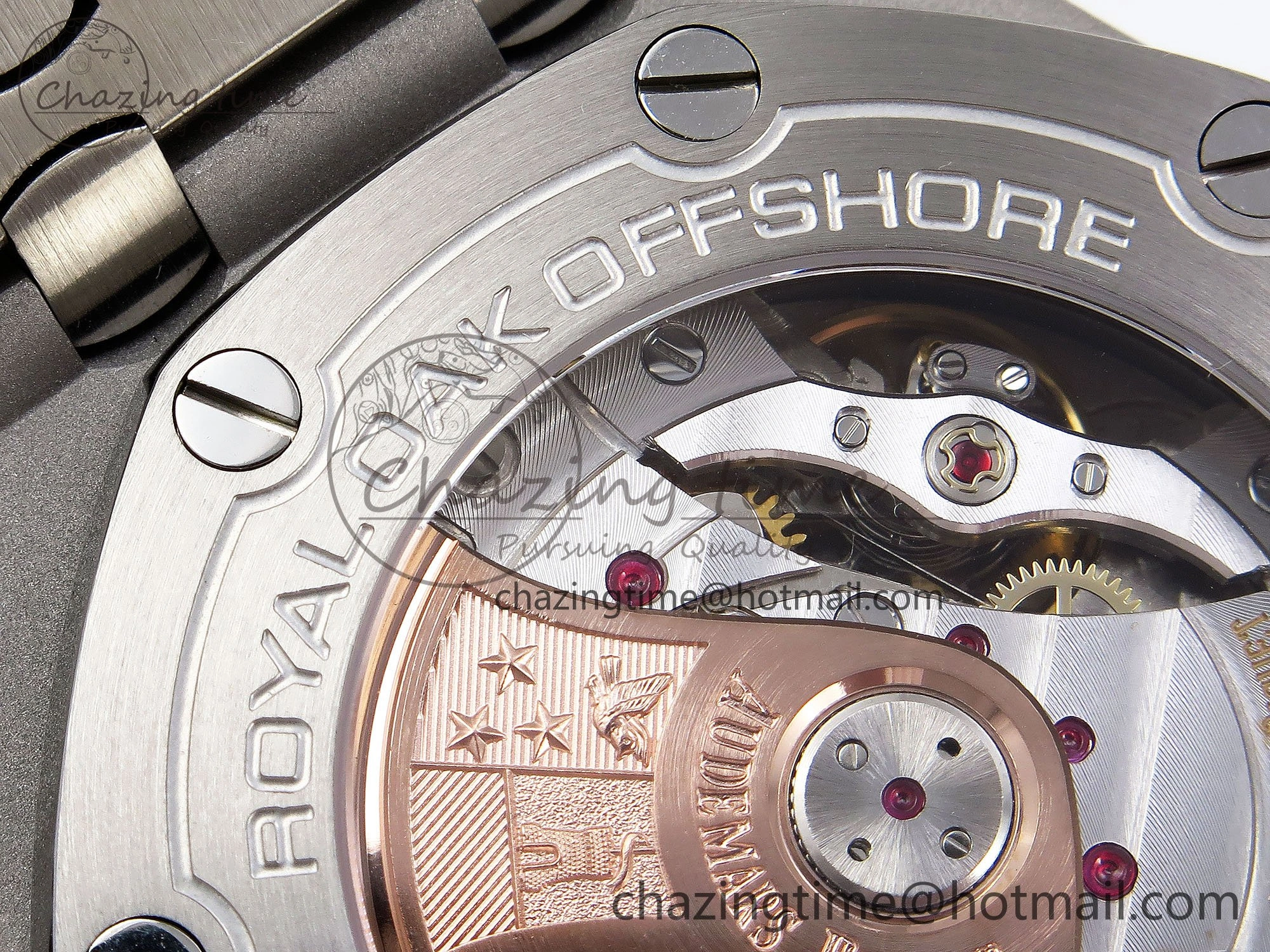 Royal Oak Offshore 42mm SS APF 1:1 Best Edition Grey Dial on SS Bracelet A3126